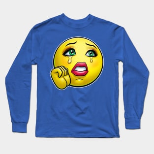 Gaymoji: Sob! Long Sleeve T-Shirt